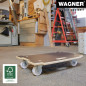 Wagner Chariot à roulettes MM 1382 I 59 x 39 x 11 cm - Charge 250 kg - Extensible de manière Flexible - pour Charges de (Presque Wagner Chariot à roulettes MM 1382 I 59 x 39 x 11 cm - Charge 250 kg - Extensible de manière Flexible - pour Charges de (Presque