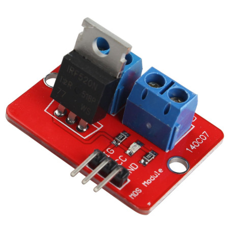 HALJIA Module de Pilote Mosfet Compatible avec Arduino Raspberry Pi Arm MCU