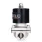 U.S. Solid 220 V AC 1/2" G Electrique Électrovanne acier inoxydable Normalement fermé "NC" Solenoid Valve entraînement direct Ai U.S. Solid 220 V AC 1/2" G Electrique Électrovanne acier inoxydable Normalement fermé "NC" Solenoid Valve entraînement direct Ai