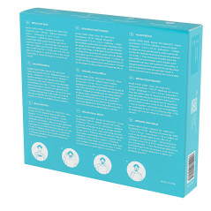 EUROPAPA® 50x noir médical type IIR norme EN 14683 masques faciaux certifiés masques chirurgicaux masque facial 3 couches masque