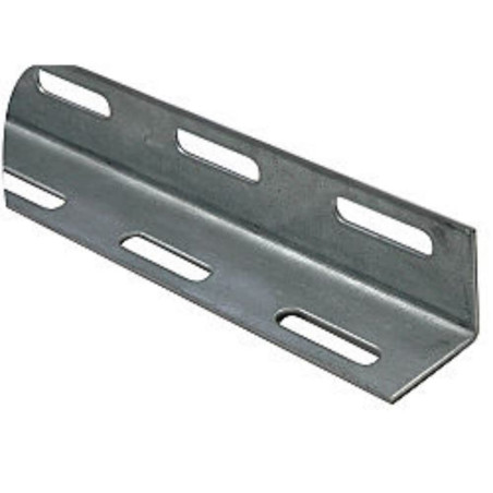 CQFD Cornière perforée en acier profilé à froid - Verni - 38 X 38 MM