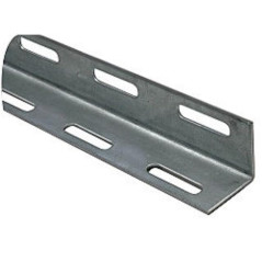 CQFD Cornière perforée en acier profilé à froid - Verni - 38 X 38 MM