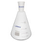 Labasics Flacon Erlenmeyer en Verre 24/40, Flacon à Paroi Épaisse en Verre Borosilicaté avec Joint Extérieur Conique Standard 24 Labasics Flacon Erlenmeyer en Verre 24/40, Flacon à Paroi Épaisse en Verre Borosilicaté avec Joint Extérieur Conique Standard 24