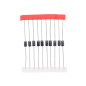 HUABAN 10 pièces 1N5399 Diode de redressement 1.5A 1000V DO-15 (DO-204AC) Axial 5399 1.5 Amp 1000 Volt HUABAN 10 pièces 1N5399 Diode de redressement 1.5A 1000V DO-15 (DO-204AC) Axial 5399 1.5 Amp 1000 Volt
