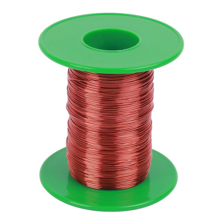 Fil de Cuivre Bobine, 0,35 mm de Cuivre Émaillé Aimant 110 M Fil Magnétique Fil de Cuivre Aimant