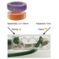 odedo 10x fiches RJ45 Cat.7, Cat 6A, Cat 8.1 orange, fiche réseau, fiche à sertir, créer un câble patch, gaine de protection con