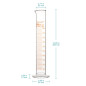stonylab Verre Cylindre Gradué (1 Paquet), Graduated Cylinder Verre Borosilicaté 500 ml Mur Lourd Verre Gradué Éprouvette stonylab Verre Cylindre Gradué (1 Paquet), Graduated Cylinder Verre Borosilicaté 500 ml Mur Lourd Verre Gradué Éprouvette