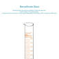 stonylab Verre Cylindre Gradué (1 Paquet), Graduated Cylinder Verre Borosilicaté 500 ml Mur Lourd Verre Gradué Éprouvette stonylab Verre Cylindre Gradué (1 Paquet), Graduated Cylinder Verre Borosilicaté 500 ml Mur Lourd Verre Gradué Éprouvette