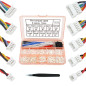 Connecteurs mâles et femelles de 1,25 mm avec câbles pré-sertis compatibles avec Molex PicoBlade pour Pixhawk Silicone Fil de 13