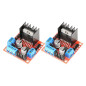 2pcs L298N Driver Board L298 Stepper Motor Drive Controller Module Dual H Bridge 2pcs L298N Driver Board L298 Stepper Motor Drive Controller Module Dual H Bridge