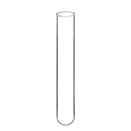 stonylab 30-Paquet Tubes à Essais à Fond Rond en Verre Borosilicaté, 15 mm de Diamètre Extérieur et 100 mm de Longueur, Test Tub
