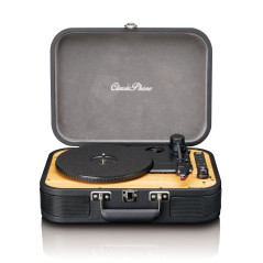 Tourne-disque Bluetooth Lenco Classic Phono TT-116 à 3 vitesses - 33, 45 et 78 tr/min - tourne-disque vinyle vintage - sortie RC