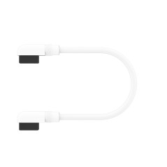 Corsair iCUE LINK Cables - 2x 135mm Slim 90° - Blanc