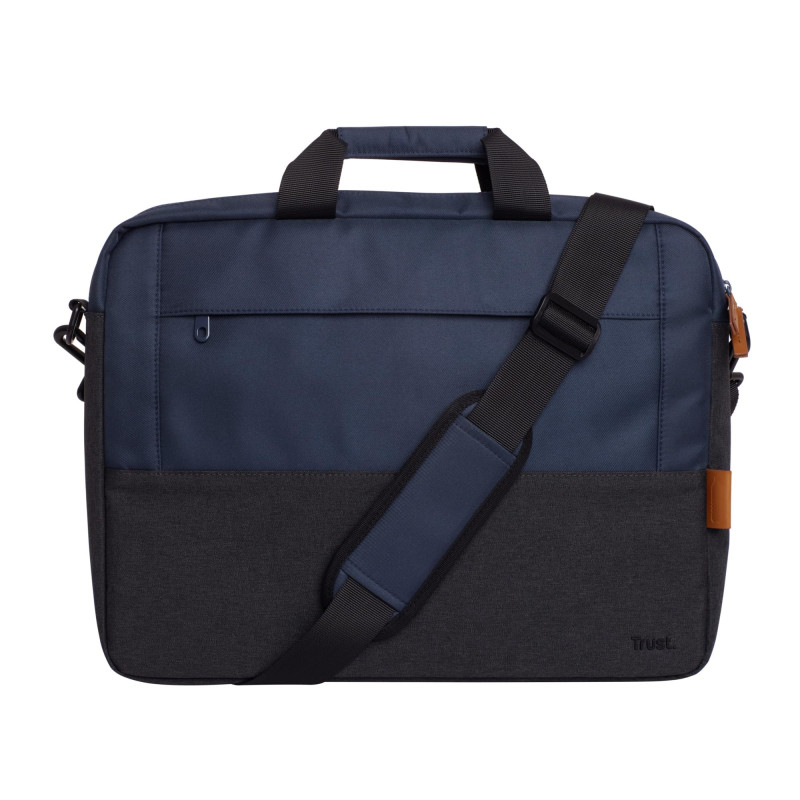 Trust Lisboa Sacoche Homme pour Ordinateur Portable 16 Pouces, Sac Bandoulière avec Sangle pour Chariot, Plastique Recyclé, Hous Trust Lisboa Sacoche Homme pour Ordinateur Portable 16 Pouces, Sac Bandoulière avec Sangle pour Chariot, Plastique Recyclé, Hous