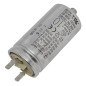 Lumonic Condensateur de démarrage Hydra MKP-500 10-A [incl. fiche 6,3x0,8mm] | Condensateur moteur 10µF 470V 35x68mm I Condensat