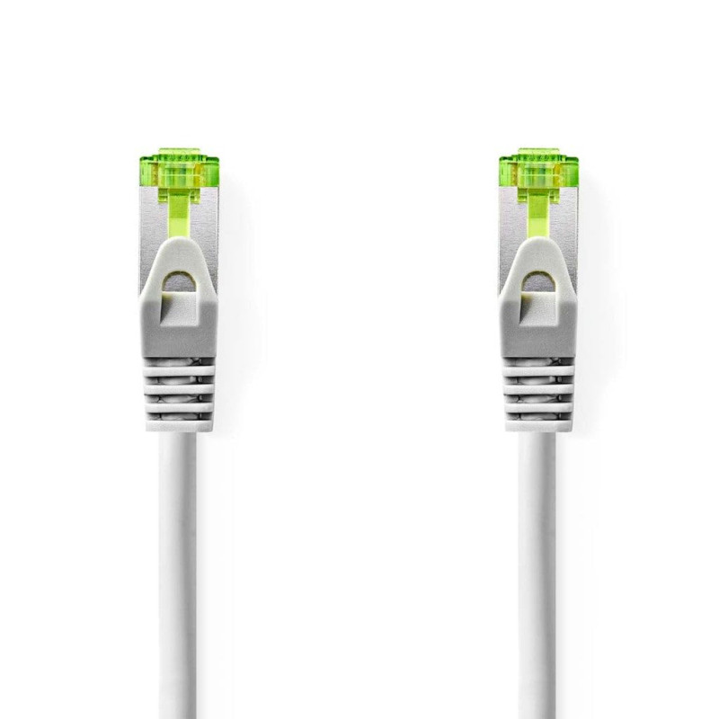 NEDIS Câble Cat 7 | PiMF | Fiche RJ45 (8P8C) | Fiche RJ45 (8P8C) | 0,5 m | Rond | LSZH | Gris | Sac en plastique NEDIS Câble Cat 7 | PiMF | Fiche RJ45 (8P8C) | Fiche RJ45 (8P8C) | 0,5 m | Rond | LSZH | Gris | Sac en plastique
