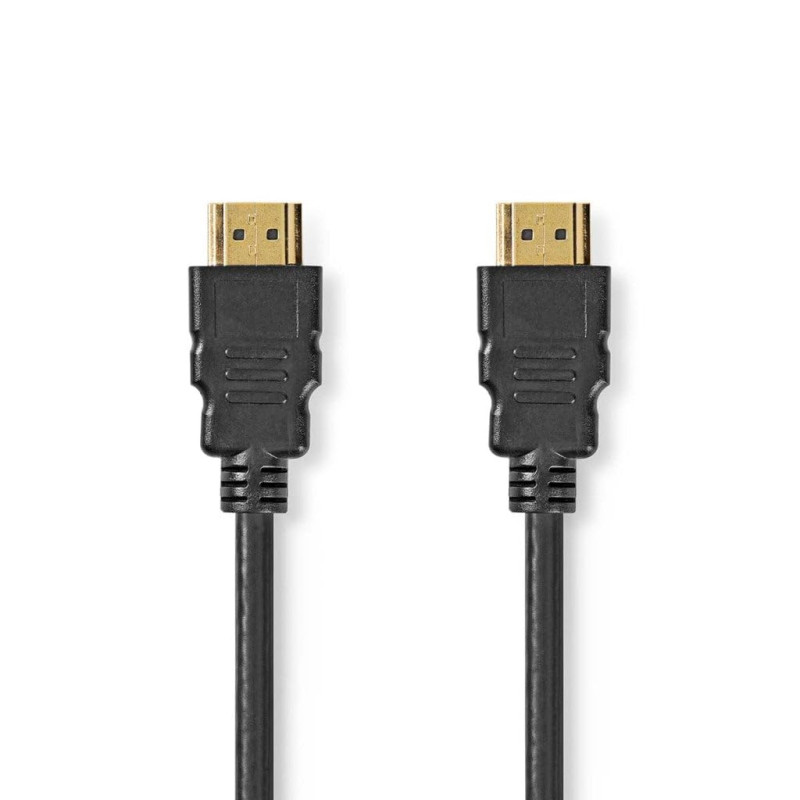 NEDIS Câble HDMI ™ haute vitesse avec Ethernet | Connecteur HDMI™ | Connecteur HDMI™ | 4K @ 60Hz | 18 Gbps | 1,50 m | Rond | PVC NEDIS Câble HDMI ™ haute vitesse avec Ethernet | Connecteur HDMI™ | Connecteur HDMI™ | 4K @ 60Hz | 18 Gbps | 1,50 m | Rond | PVC