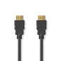 NEDIS Câble HDMI ™ haute vitesse avec Ethernet | Connecteur HDMI™ | Connecteur HDMI™ | 4K @ 60Hz | 18 Gbps | 1,50 m | Rond | PVC NEDIS Câble HDMI ™ haute vitesse avec Ethernet | Connecteur HDMI™ | Connecteur HDMI™ | 4K @ 60Hz | 18 Gbps | 1,50 m | Rond | PVC