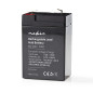 Nedis Batterie Rechargeable au Plomb-A Acide de 6 V 4000 mAh Nedis Batterie Rechargeable au Plomb-A Acide de 6 V 4000 mAh