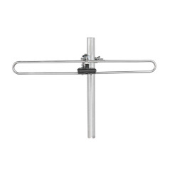 Extérieur Dab + antenne | Passif | Gamme de réception: 0-50 km | Gain: 4 DB | Aluminium