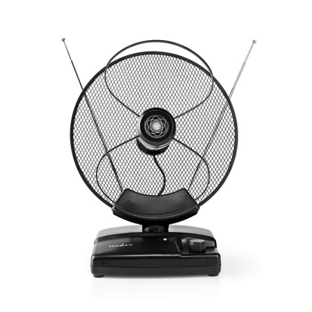 Nedis Antenne HDTV - Amplification 30-36 DB - FM/VHF/UHF - Portée 0-25 km - pour l'intérieur