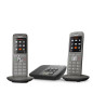 Gigaset CL660A Duo - Téléphone fixe sans fil - Répondeur - 2 combinés - Gris Anthracite [Version Française]