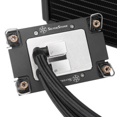 SilverStone Technology XE360-4677, Triple refroidisseur liquide tout-en-un 120 mm à hautes performances pour Intel LGA4677