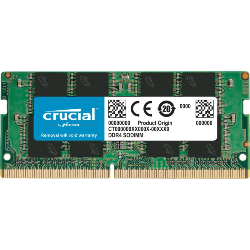 CRUCIAL - DDR4 - Modul - 16 GB - So DIMM 260-PIN - 3200 MHz / PC4-25600 - ungepuffert - TAA-konform