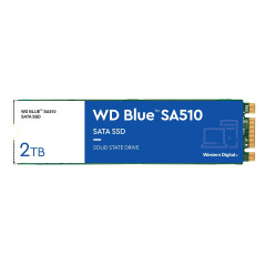 WD Blue SA510 M.2 SATA SSD 2 To (Jusqu'à 560 Mo/s de lecture, Disque SSD interne, Comprend Acronis True Image for SANDISK, Clona