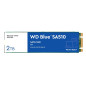 WD Blue SA510 M.2 SATA SSD 2 To (Jusqu'à 560 Mo/s de lecture, Disque SSD interne, Comprend Acronis True Image for SANDISK, Clona