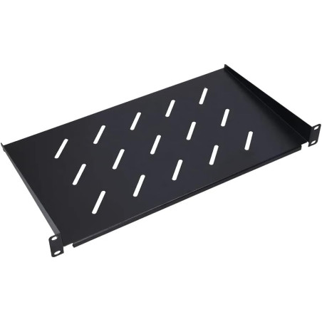 Extralink Étagere Rack Serveur 19 Pouces 1U 300 mm, Plateau Cantilever Universel Ventilé, Montage en Porte-a-Faux, Étagere pour 