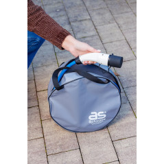 Schwabe Câble spiralé pour Voiture Hybride et électrique Mode 3, Type 2, câble de Charge monophé 7,2 KW, Extensible de 1 à 5 m, 