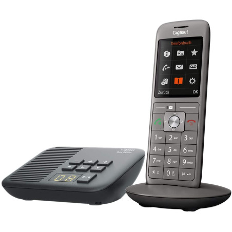 Gigaset CL660A Téléphone DECT Anthracite, Noir (Produit d'import) [Version Allemande]