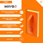 Mivos Planche à Laver pour Carrelage avec Coussinet en Éponge 25mm - Flotteur avec Revêtement Hydrosponge - Taloche 270x130 - Ép Mivos Planche à Laver pour Carrelage avec Coussinet en Éponge 25mm - Flotteur avec Revêtement Hydrosponge - Taloche 270x130 - Ép