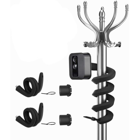 HOLACA 【Upgraded Version】 Flexible Twist Mount for Blink XT2, Blink Mini and Blink Indoor and Outdoor Camera (2 Paquet)
