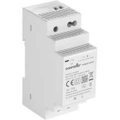 Poppstar Alimentation pour Rail DIN sortie 12 V DC 2 A max. 24 W (entrée 100-240 V AC 50/60 Hz) Transformateur 12V
