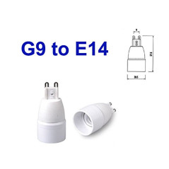 5 x G9 à E14 Lumière Support de lampe Socket adaptateur convertisseur