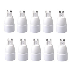 5 x G9 à E14 Lumière Support de lampe Socket adaptateur convertisseur