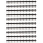 HALJIA connecteur interne 10 pcs 40pin 2,54 mm rangée simple mâle broches Bande HALJIA connecteur interne 10 pcs 40pin 2,54 mm rangée simple mâle broches Bande