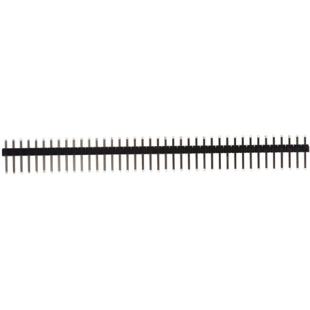 HALJIA connecteur interne 10 pcs 40pin 2,54 mm rangée simple mâle broches Bande