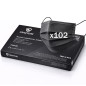 CRAZYCHIC - x102 Masque Chirurgical Médical NOIR Type IIR - Certifié CE Norme EN14683 - Masque Jetable 3 Plis Protection Respira CRAZYCHIC - x102 Masque Chirurgical Médical NOIR Type IIR - Certifié CE Norme EN14683 - Masque Jetable 3 Plis Protection Respira