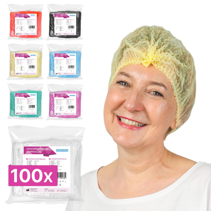 100x ARNOMED® Charlotte Cheveux Jetable 52 cm Jaune, Filet Cheveux Plastique pour OP, Cuisine & Hygiène, Bonnet à Usage Unique, 100x ARNOMED® Charlotte Cheveux Jetable 52 cm Jaune, Filet Cheveux Plastique pour OP, Cuisine & Hygiène, Bonnet à Usage Unique,