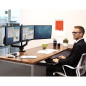 Fellowes Bras Porte Écrans Platinum Triple pour 3 Moniteurs Jusqu'à 27", Portrait Ou Paysage, Norme VESA, 2 Ports USB Fellowes Bras Porte Écrans Platinum Triple pour 3 Moniteurs Jusqu'à 27", Portrait Ou Paysage, Norme VESA, 2 Ports USB
