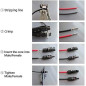 GTIWUNG Connecteur de Panneau Solaire Photovoltaïque,Connecteur PV, Connecteur de Branchement T Raccord de Répartition de Câble, GTIWUNG Connecteur de Panneau Solaire Photovoltaïque,Connecteur PV, Connecteur de Branchement T Raccord de Répartition de Câble,