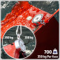 MAGFISHION Aimant Neodyme Puissant - Traction de 700KG (2 x 350kg) - Aimant de Pêche - Ø94mm - Peche a l'aimant avec de Corde (2 MAGFISHION Aimant Neodyme Puissant - Traction de 700KG (2 x 350kg) - Aimant de Pêche - Ø94mm - Peche a l'aimant avec de Corde (2