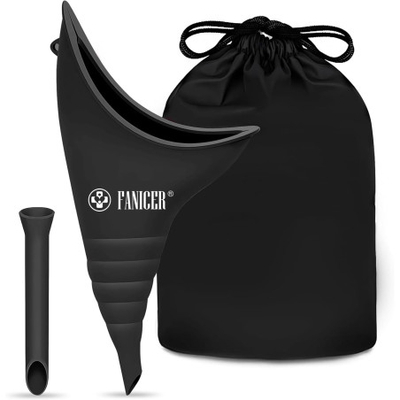Yagaspantery Urinoir Femme, Pisse Debout pour Femme,Urinoir Portable pour Femme réutilisable,Urinoir en Entonnoir pour en Plein