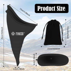 Yagaspantery Urinoir Femme, Pisse Debout pour Femme,Urinoir Portable pour Femme réutilisable,Urinoir en Entonnoir pour en Plein