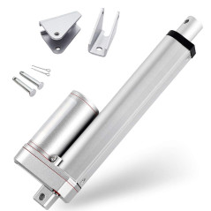 DCHOUSE Actionneurs à mouvement linéaire, 1000N jusqu’à 250mm de trajet maximale, Tension nominale 12V DC, Convient à usage élec