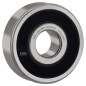 XiKe 2 Pièces 6301-2RS Roulements à billes scellés 12x37x12mm Acier chromé et Pré-lubrifié, 6301RS Roulements à billes à gorge p XiKe 2 Pièces 6301-2RS Roulements à billes scellés 12x37x12mm Acier chromé et Pré-lubrifié, 6301RS Roulements à billes à gorge p