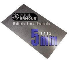 Plaque en aluminium - 5mm 100mm x 150mm (10cm x 15cm)